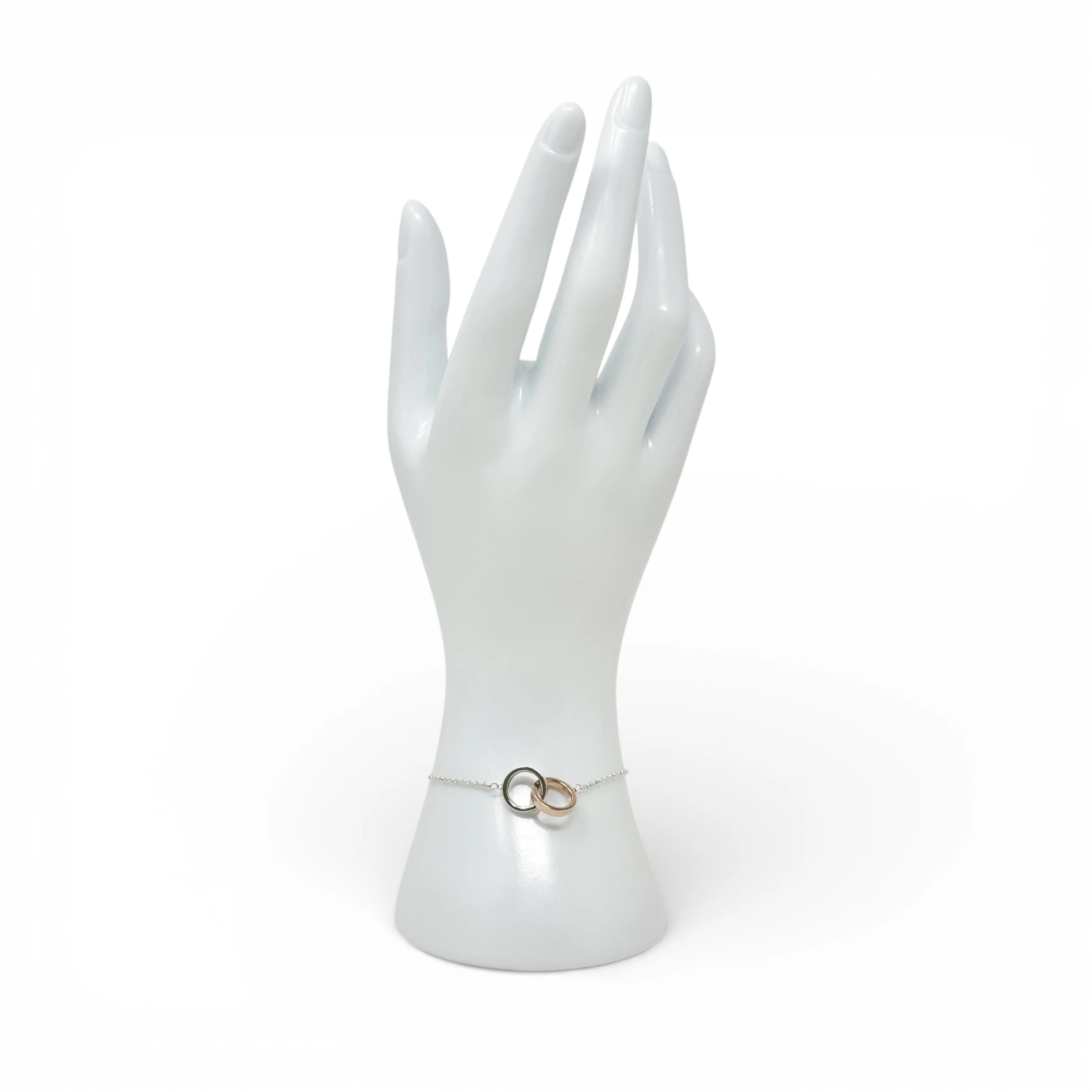 Tiffany & Co. Interlocking Circles Chain Bracelet - Image 2