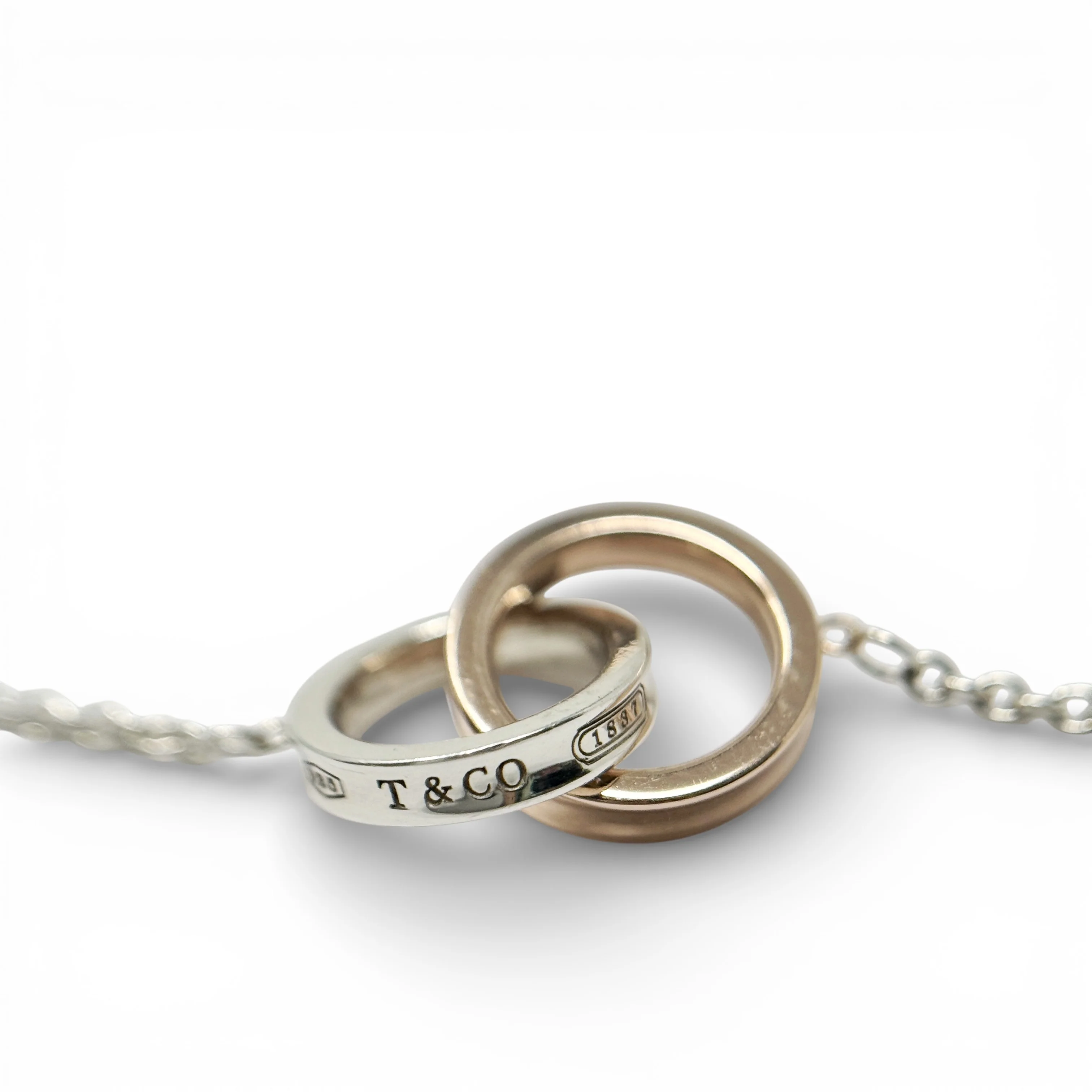 Tiffany & Co. Interlocking Circles Chain Bracelet - Image 3