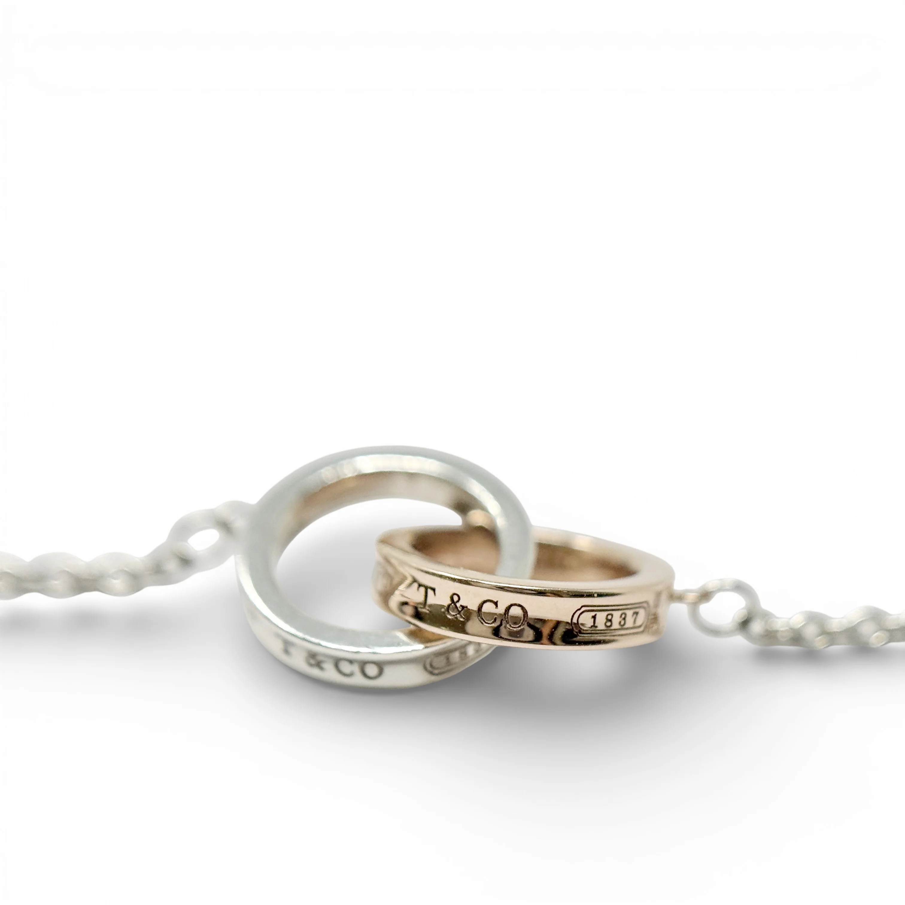 Tiffany & Co. Interlocking Circles Chain Bracelet - Image 5