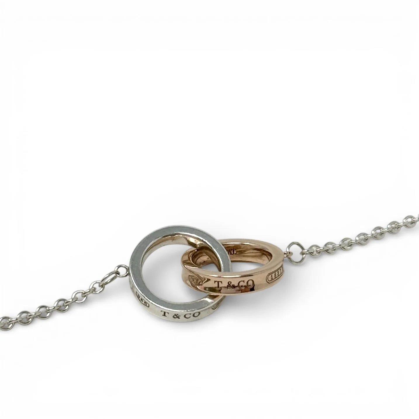 Tiffany & Co. Interlocking Circles Chain Bracelet - Image 6