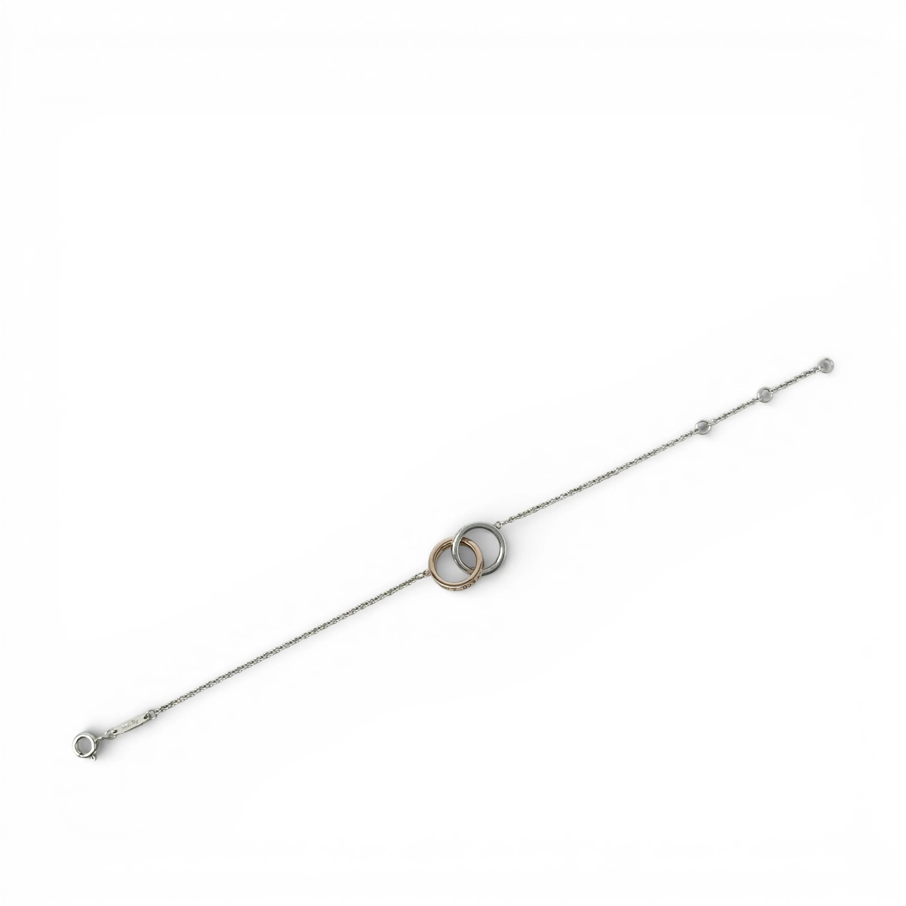 Tiffany & Co. Interlocking Circles Chain Bracelet - Image 9