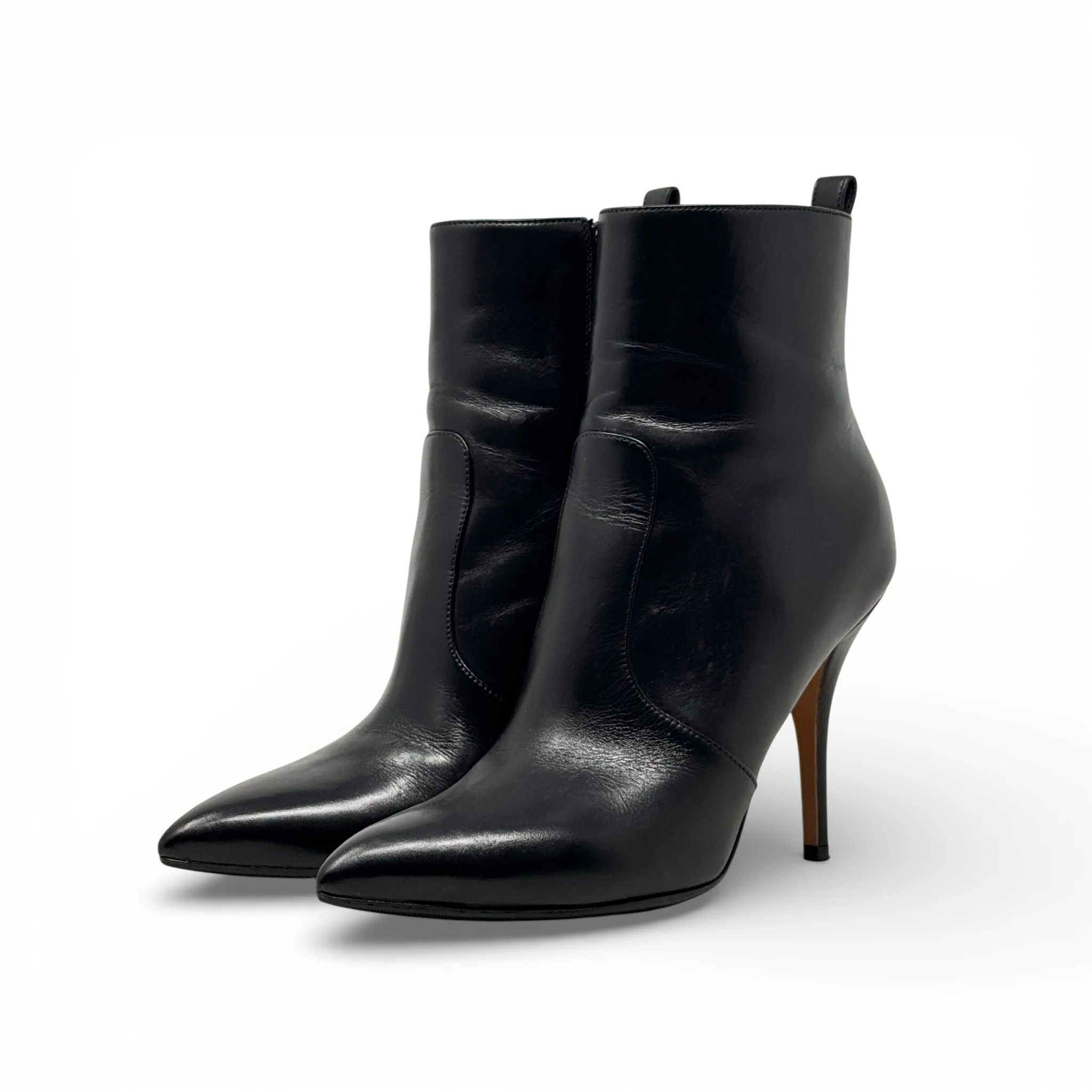 Valentino Black Garavani Rockstud Ankle Boots 37 - Image 2