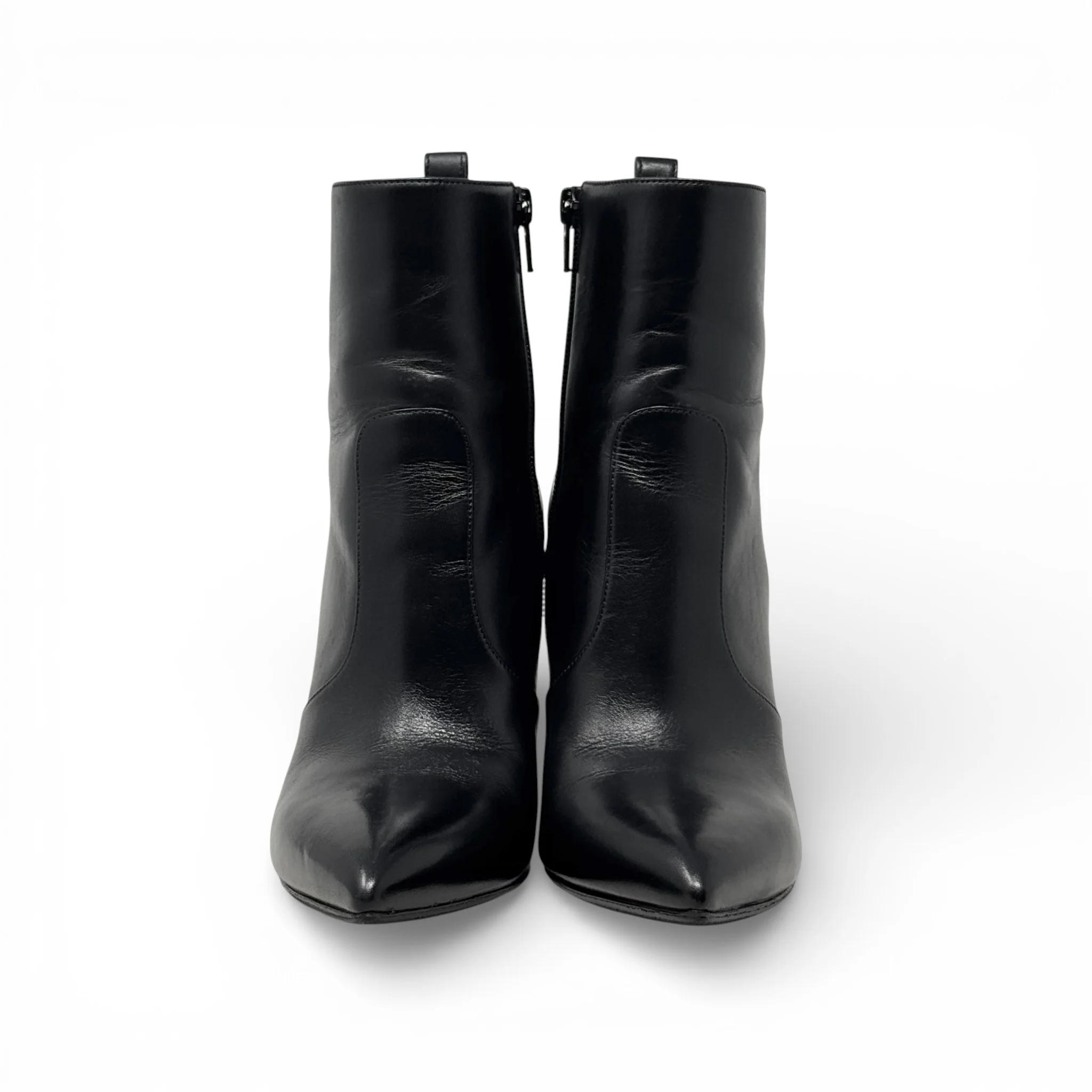 Valentino Black Garavani Rockstud Ankle Boots 37 - Image 5
