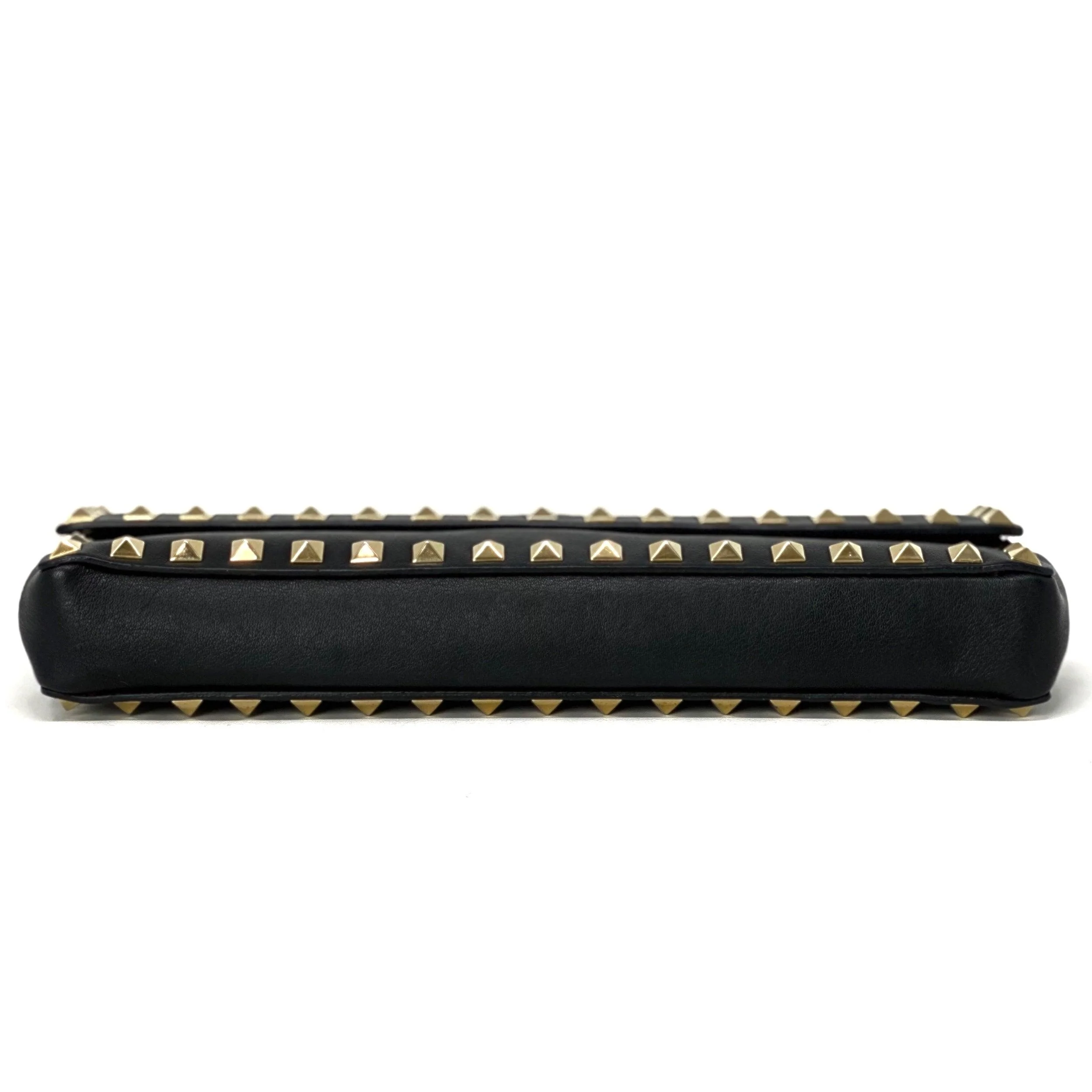 Valentino Black Rockstud Bracelet Clutch - Image 7
