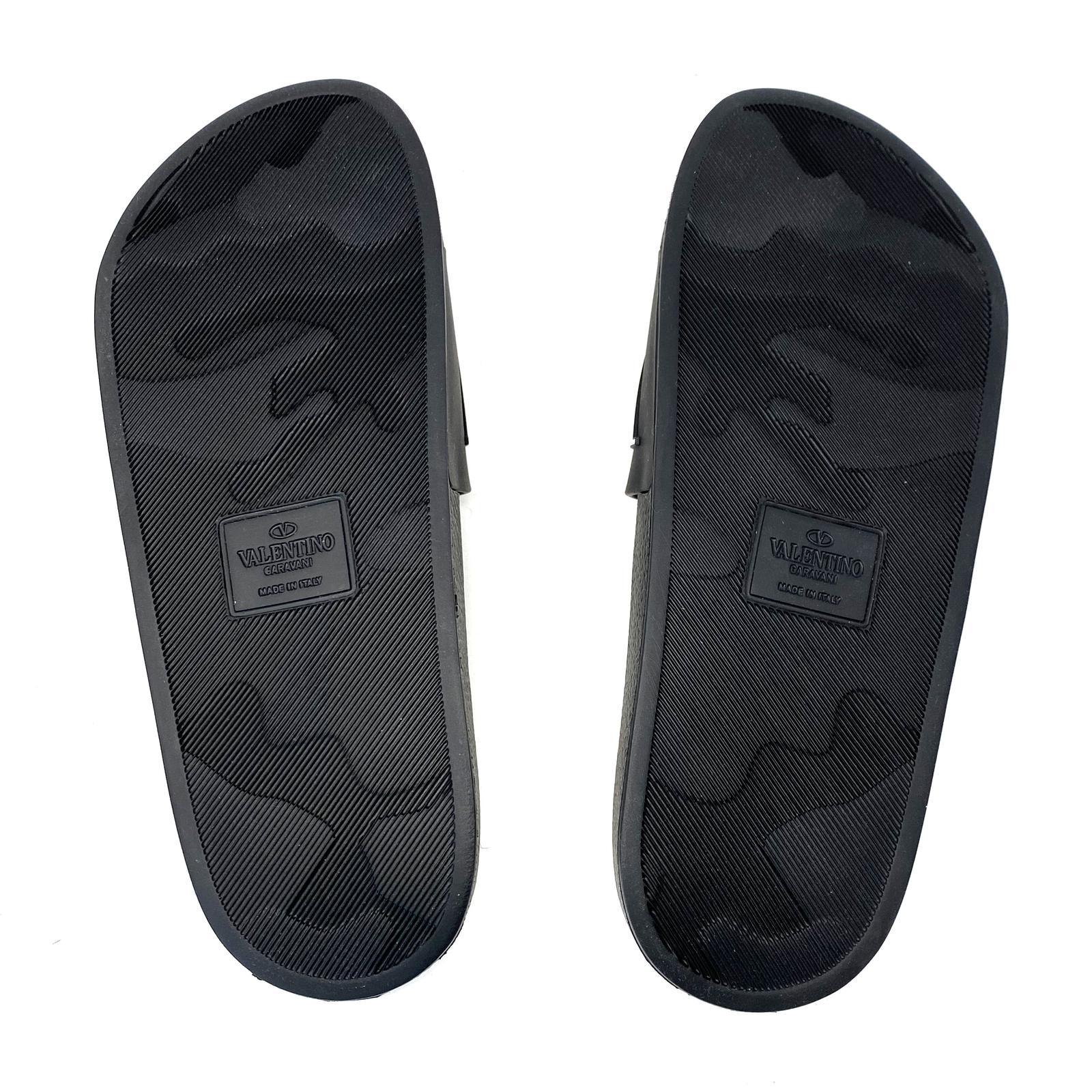 Valentino Black VLTN Slides 40 - Image 4
