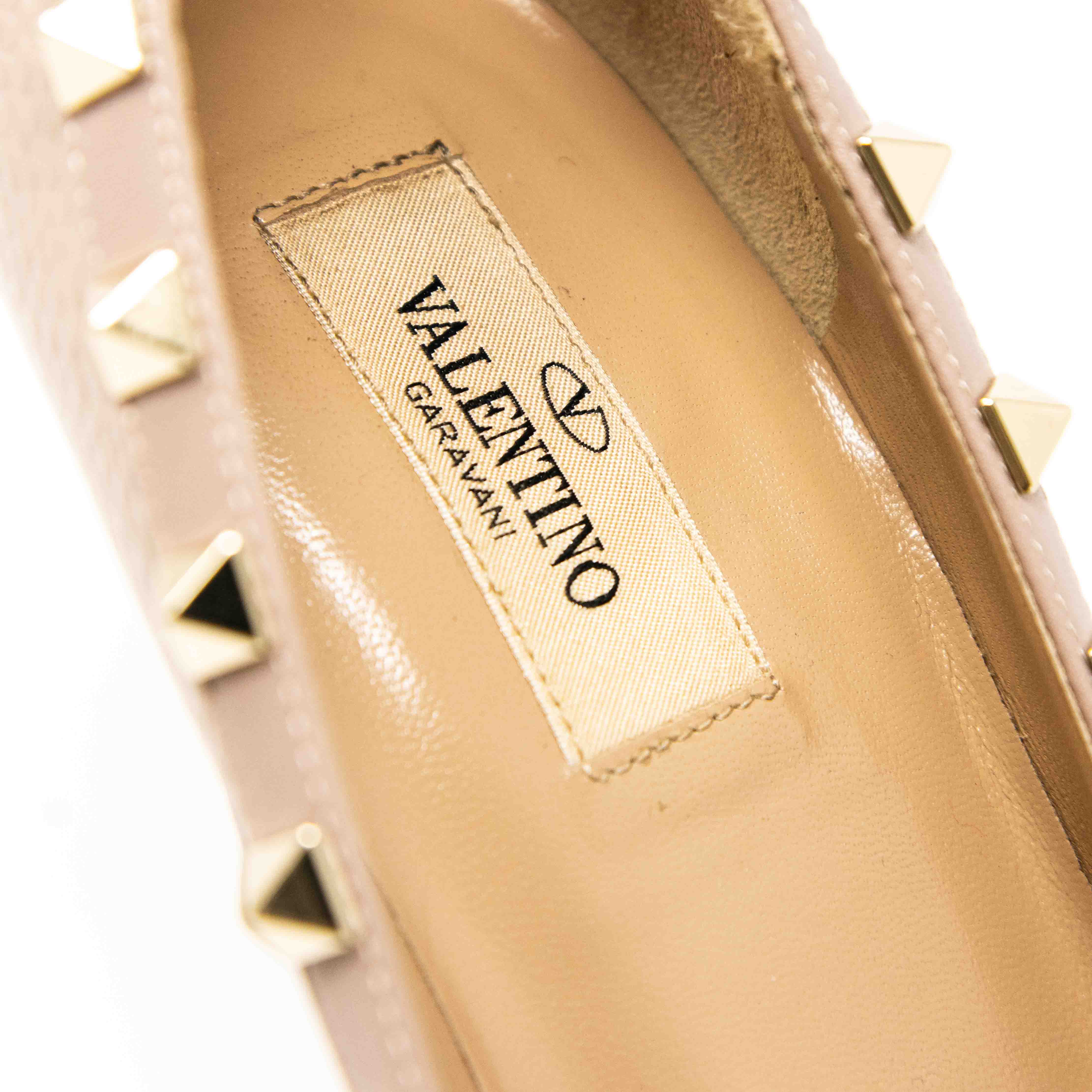 Valentino Blush Rockstud Pumps 39 - Image 7