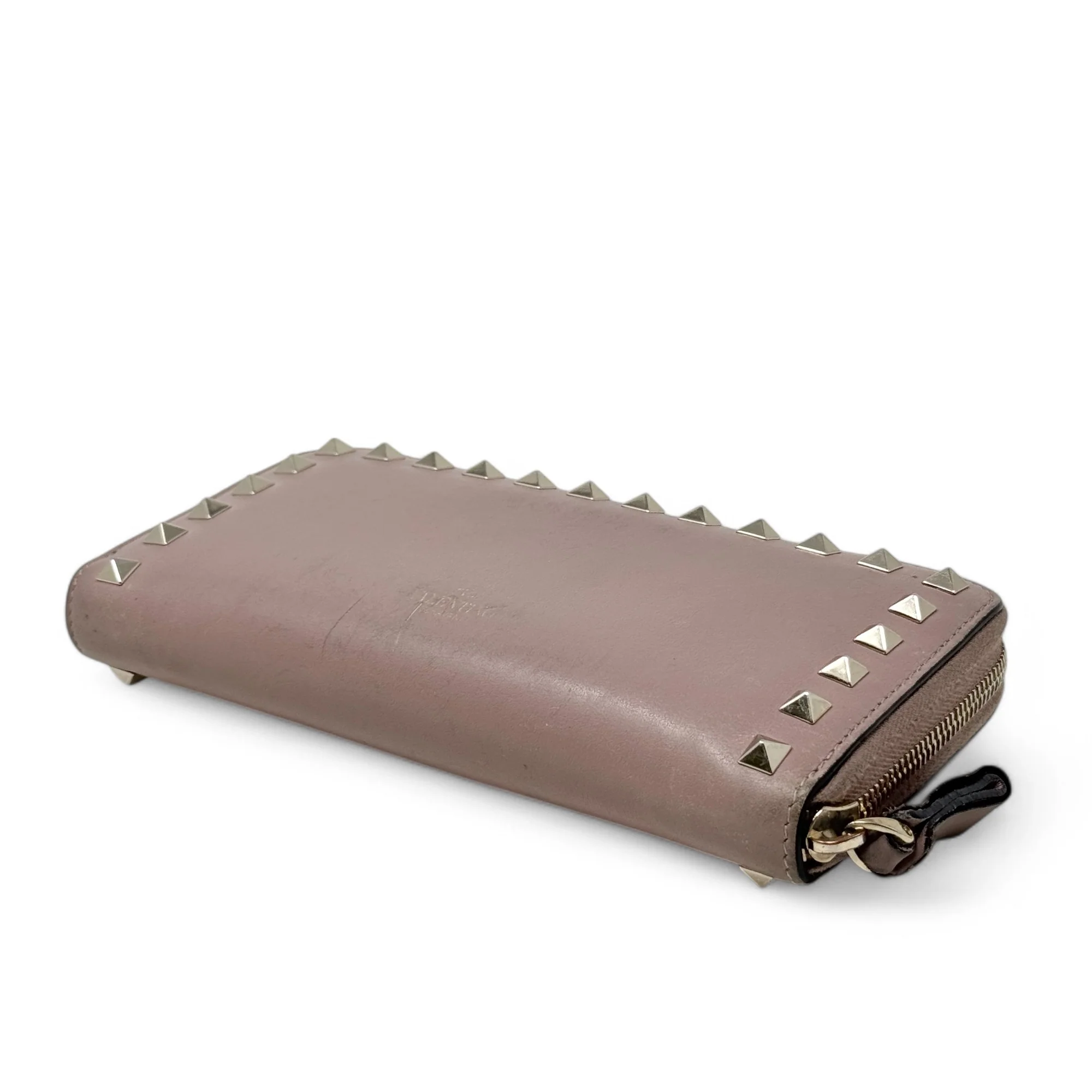 Valentino Nude Rockstud Zip Wallet - Image 2