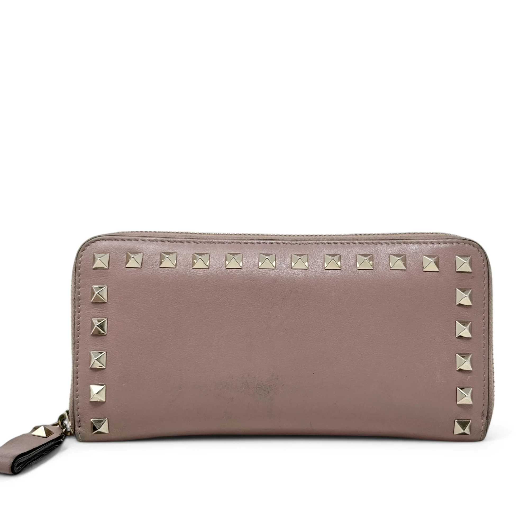 Valentino Nude Rockstud Zip Wallet - Image 3