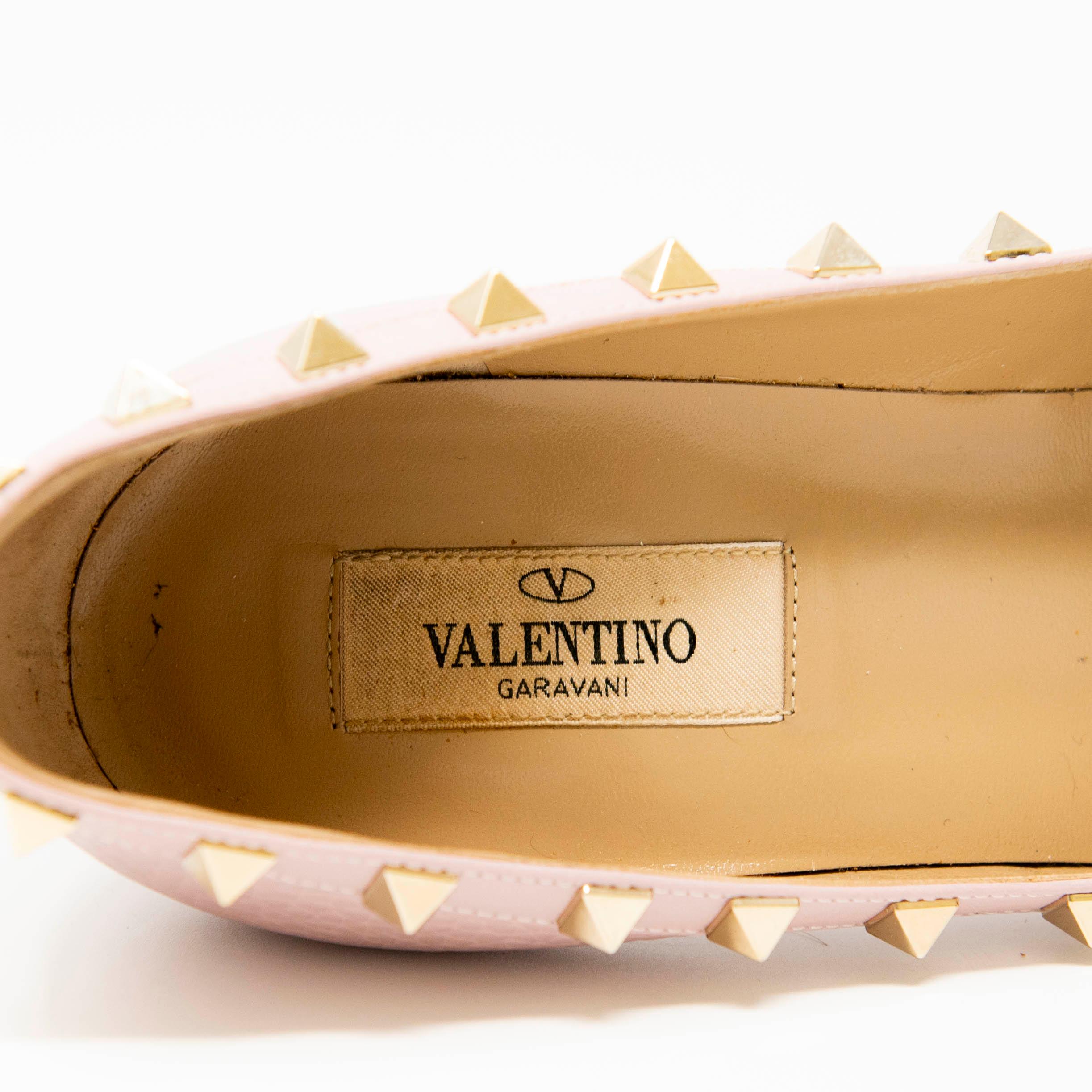 Valentino Pink Rockstud Pumps 37.5 - Image 8