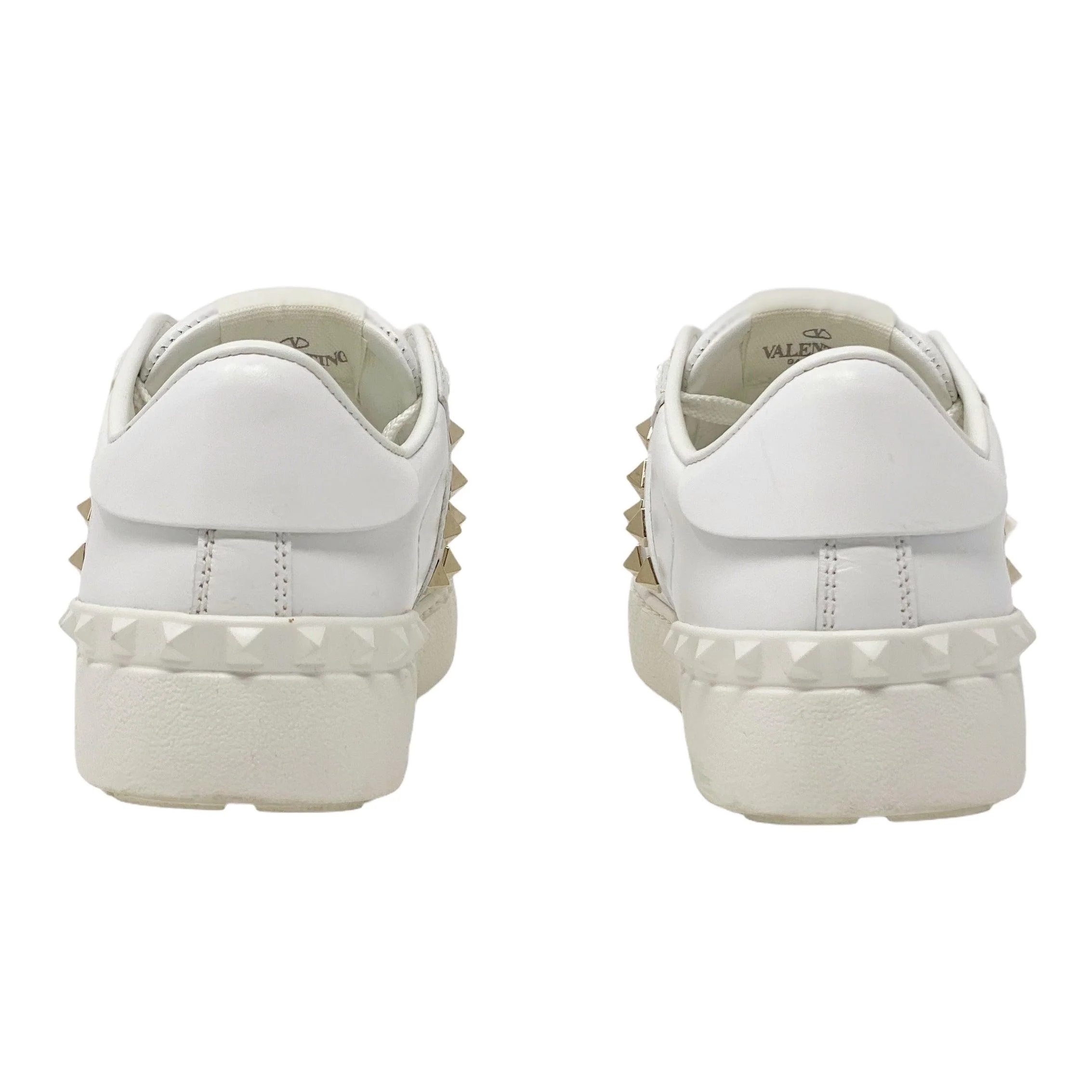 Valentino White Rockstud Untitled Sneakers 35 - Image 3