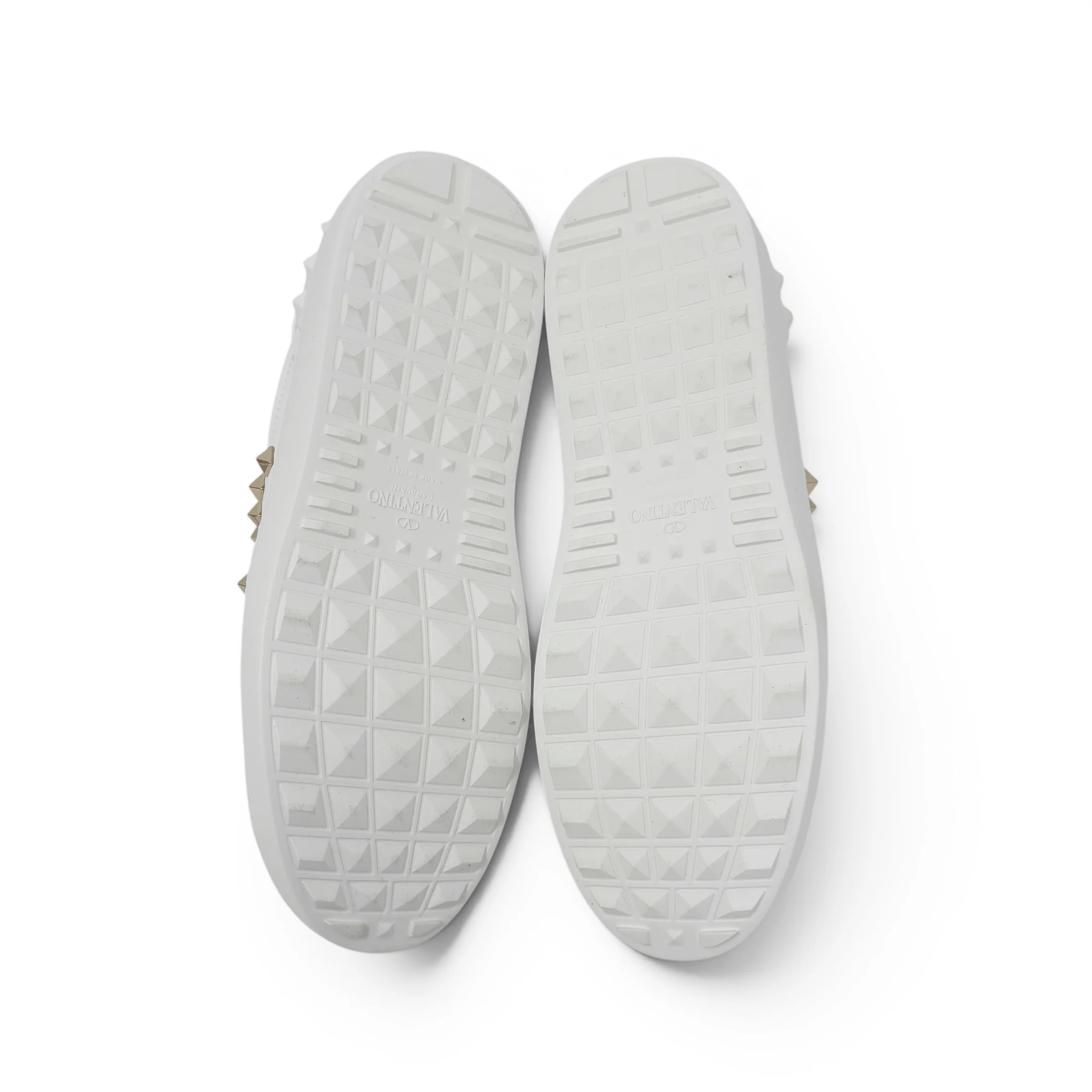 Valentino White Rockstud Untitled Sneakers 38 - Image 5