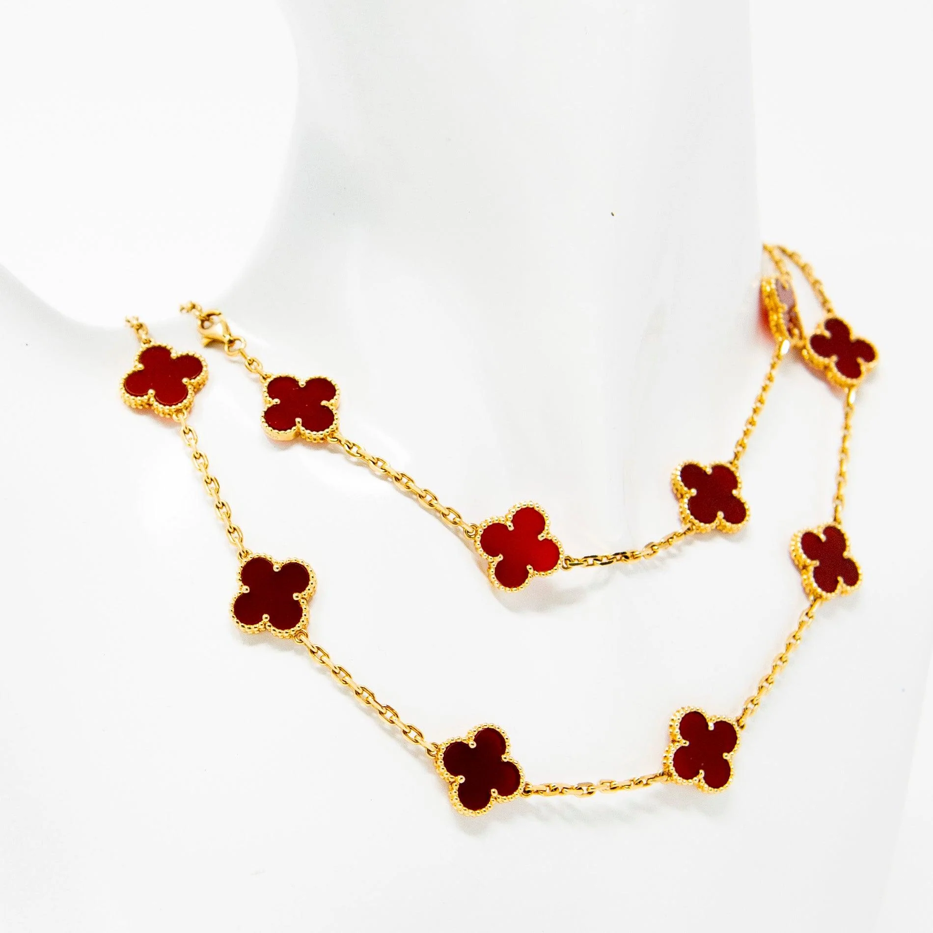 Van Cleef & Arpels Vintage Alhambra Long Necklace - Image 3